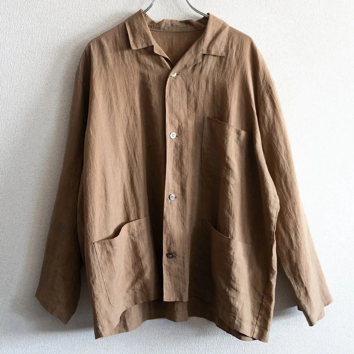 Yohji Yamamoto Coats, Jackets & Vests for Linen Outer Shell Men 