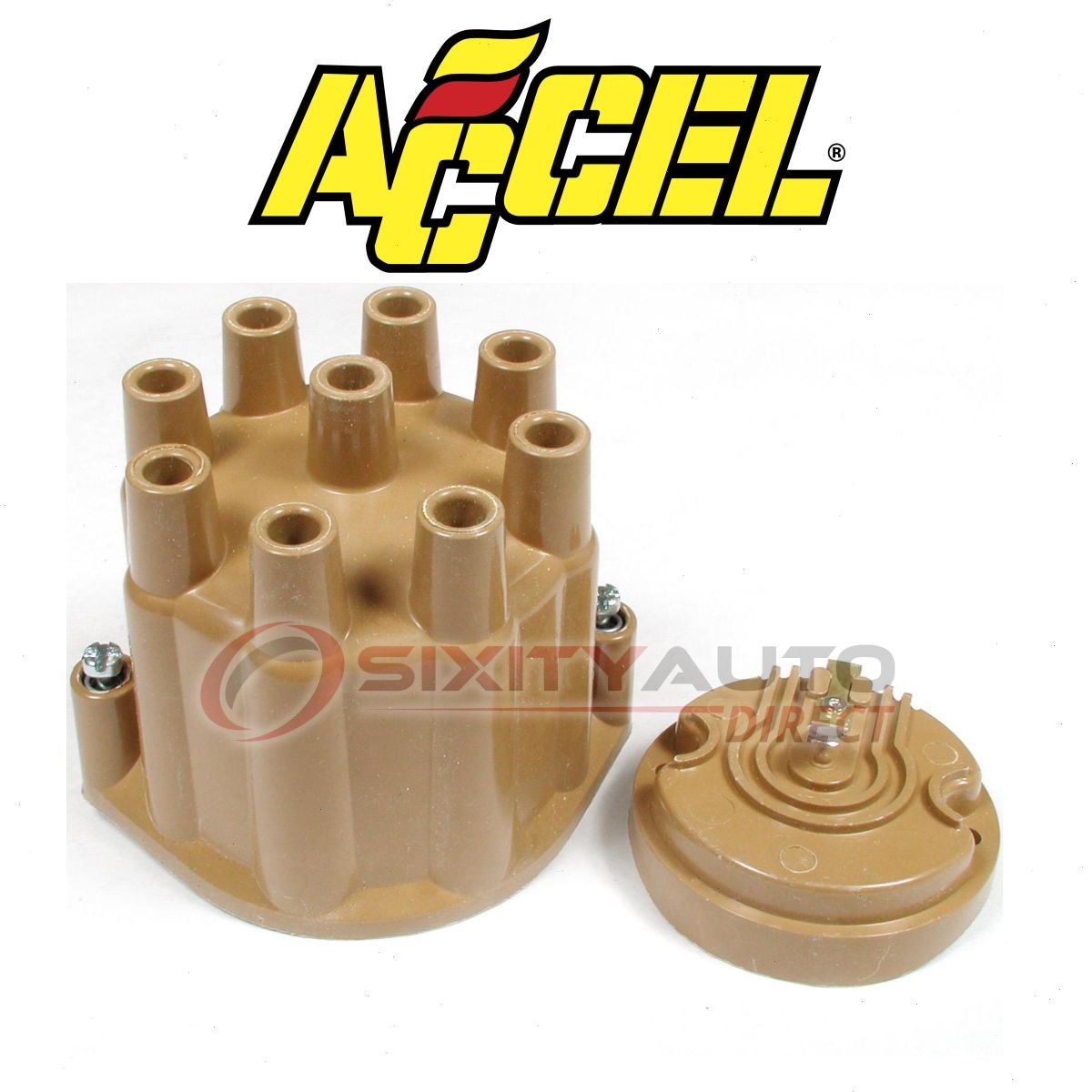 ACCEL Distributor Cap  Rotor Kit for 1969-1970 International 1300D 4.3L kd