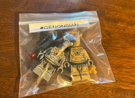Lego Star Wars Dark Tan & Grey (2) Geonosian Minifigure 7959 sw0320.
