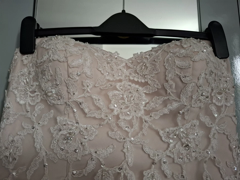 Beautiful 'Sincerity' Wedding Dress Never Worn Ivory & Blush! - Image 4 of 4