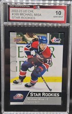22-23 Upper Deck CHL Michael Misa Star Rookies 🚨🚨🚨 KSA 10 Gem Mint