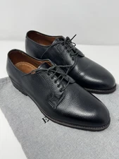 Allen Edmonds San Marco Derby – Black Grain Leather – 9.5 E – Made in USA – NOS