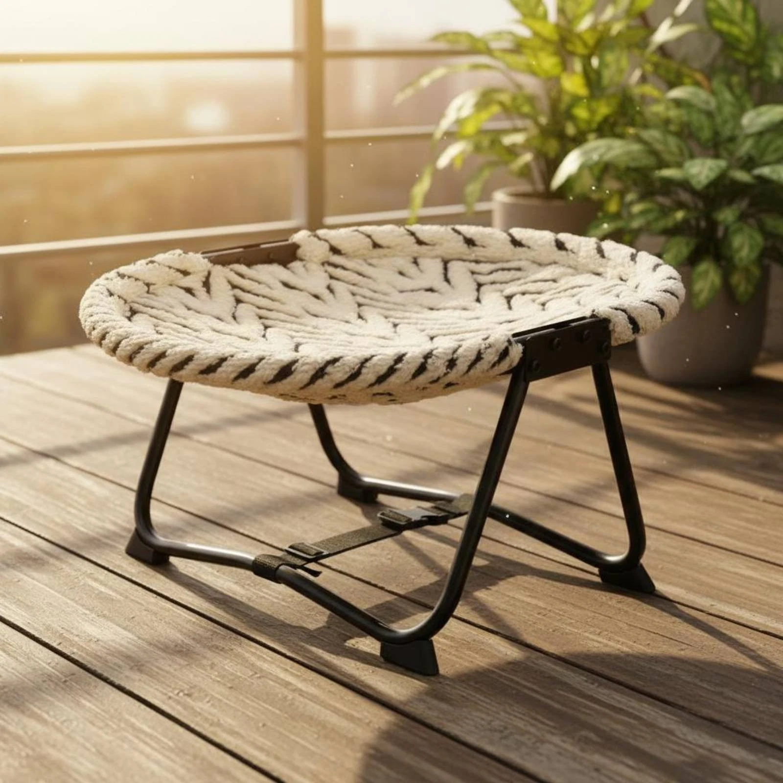 Elevated Pet Elevated Pet Bed All-Year Use Mesh Feline Feline Lounger