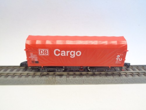 MÄRKLIN MINICLUB Schiebeplanewagen DB CARGO (25638) | Condition: Gebraucht