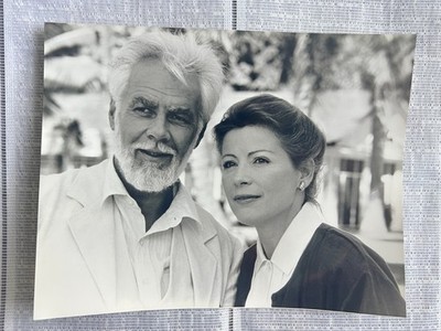 Original Pressefoto Insel der Träume 1991 ZDF Henninger Schroeter Serie 21x16 cm