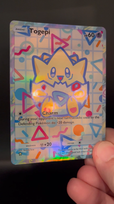 Togepi - Holo Fan Card Pokémon TCG Pocket Art | Wisdom of Sea and