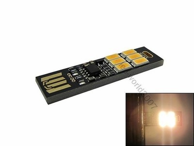 New Stepless Dimming 5V USB LED Night Light Touch Sensor LED Panel PCB Board DIY