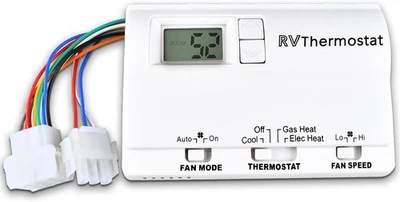SPORDA 6536A3351 Digital Thermostat,Compatible for Coleman Mach,2 Stage Wall White