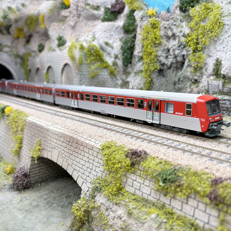 Rame réversible RRR Haute Normandie N°114 collection SNCF HO Premium