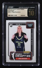 Paige Bueckers 2025-26 Panini Instant WNBA Draft DN-1 RC 1/67412 CGC 10 Pristine