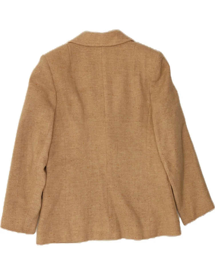 CAROL Womens 2 Button 2 Piece Skirt Set IT 42 Medium W28 Beige CS32 - Image 3 of 4