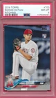 2018 TOPPS PITCHING SHOHEI OHTANI ROOKIE RC #700 PSA 8 NR MINT MVP DODGERS *