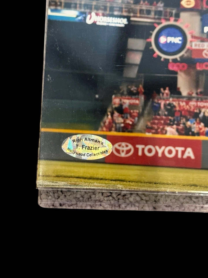 Todd Frazier Signed 8x10 Photo Reds HR Fireworks HOLOGRAM COA Autograph - Image 2 of 3