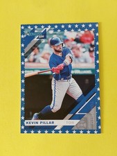 2019 Panini Donruss Independence Day Kevin Pillar #140 Toronto Blue Jays