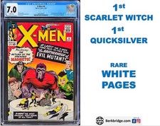 X-Men 4 CGC 7.0 WHITE PAGES 1964 Marvel Comics Silver Age 1st App Scarlet Witch