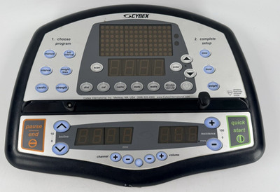 Cybex 630A Arc Trainer Display Console Control Panel Assembly Tested Working OEM