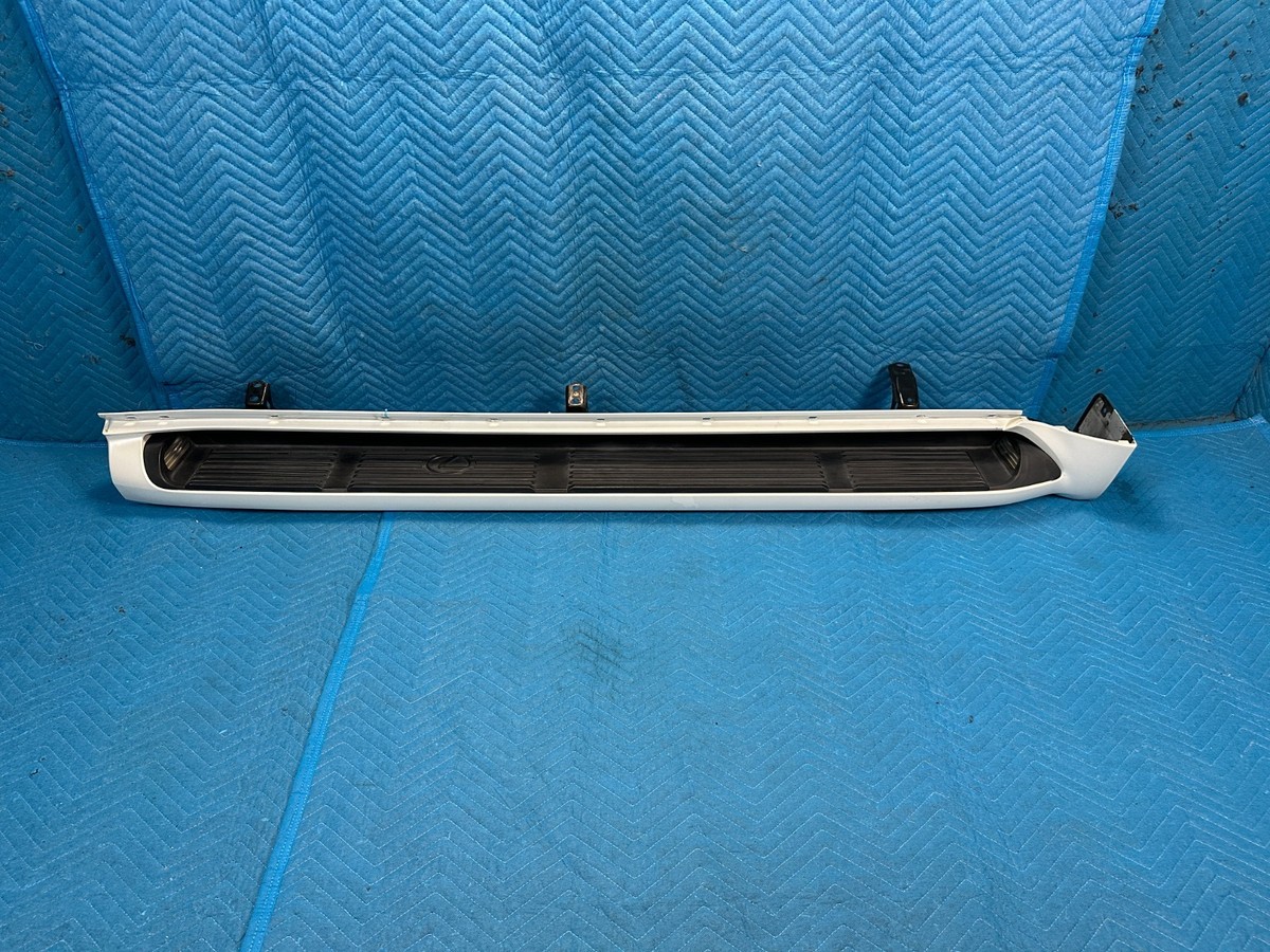 470 ラダー　インテリア　舵 OEM Lexus GX470 Running Board Step Plate Passenger's White Pearl