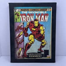 Invincible Iron Man Marvel Comic Book Cover Framed Print Wall Decor Hammer Ltd