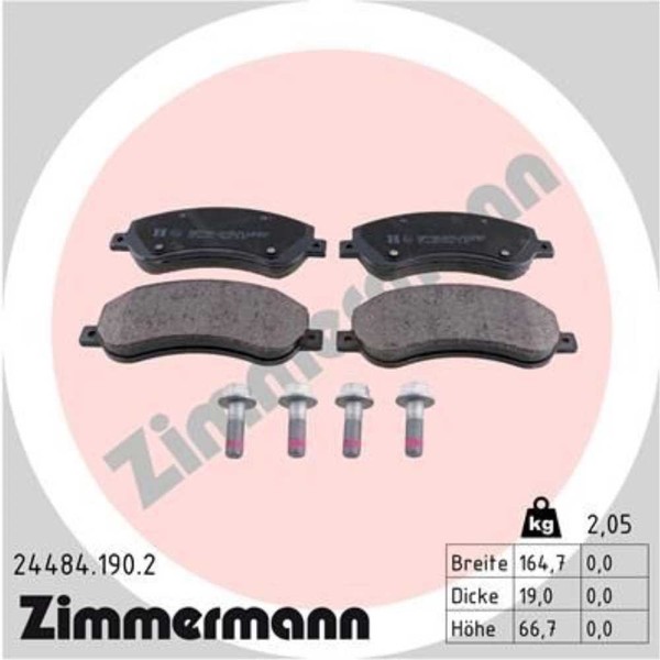 BremsbeläGe Bremsbelegsatz Vorne System Bendix - Bosch FüR VW Amarok 2H_ S1B 2.0-image