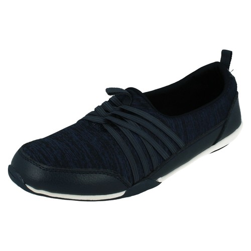 Ladies Down To Earth Flat Casual Pumps: F8R0511 - Picture 2 of 30