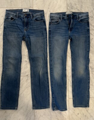 EUC Abercrombie Boys Skinny Jeans 11/12 Lot