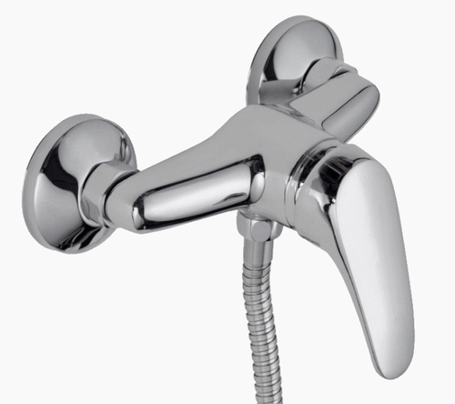 GRIFO MONOMANDO DUCHA CROMADO SERIE BASIC CON 5 AÑOS DE GARANTIA - Picture 1 of 2