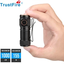 TrustFire MT10 1000 Lumens Portable LED Torch EDC Pocket Flashlight Rechargeable