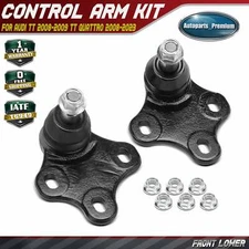 2x Front Lower Ball Joint for Audi TT 2008-2009 TT Quattro 2008-2023 TTS Quattro