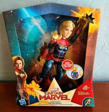Marvel Captain Marvel Lights and Sounds Doll by Hasbro NIB Photon Power FX