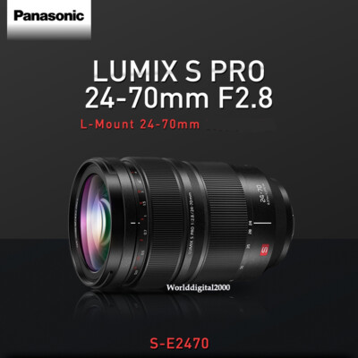 lumix s1rm2 ➕ lumix spro 24-70mm f2.8 Amazon.com : Panasonic Lumix S Pro 24-70mm F2.8 L-Mount
