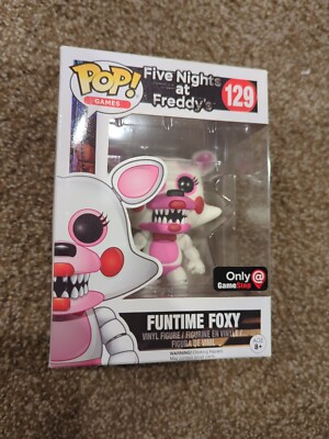 Five Nights At Freddy's Funko - Funtime Foxy - 129 - Game Stop Exclusive