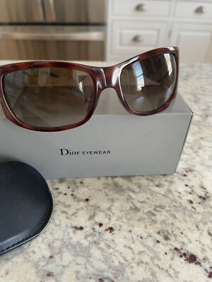 Christian Dior Safilo Brown / Blue Designer Sunglasses DIOR 0124S