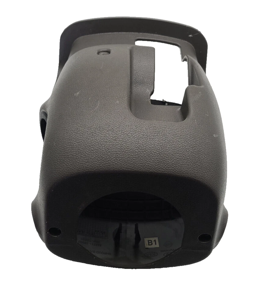 Cubierta de columna de dirección gris claro Hyundai Accent 2012-17 moldura de plástico con cortina Foto 4 de 4