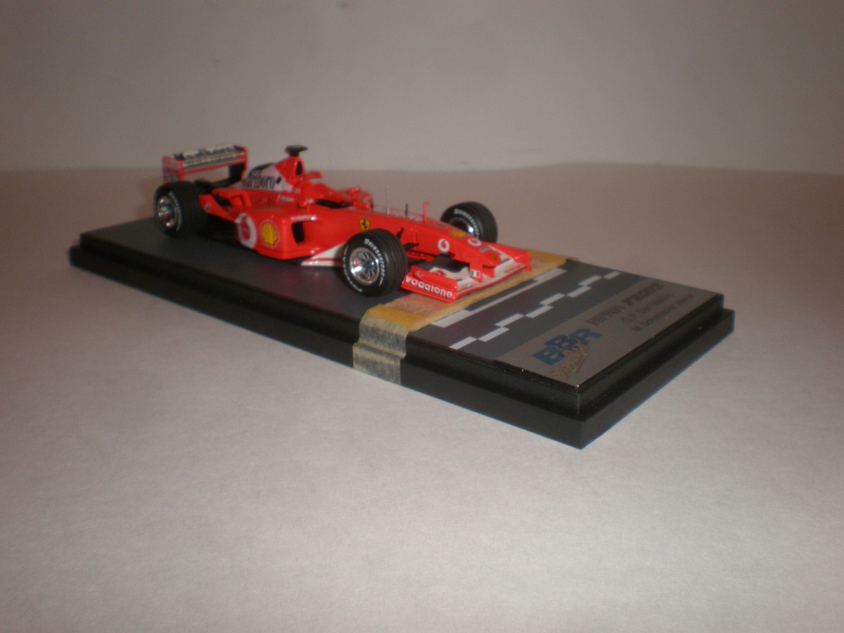 1/43 BBR Ferrari F1-2002 GP San Marino 2002 Winner M. Schumacher