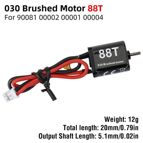 030 050 Bürsten Motor ESC 88T 66T 50T für 1/24 RC Auto Crawler Axial Scx24 - Picture 14 of 21