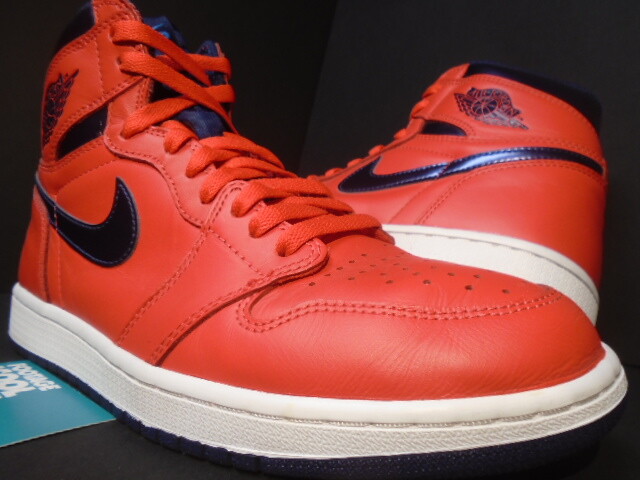 NIKE AIR JORDAN 1 RETRO I HIGH OG DAVID LETTERMAN CRIMSON