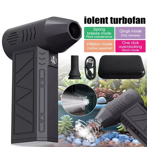 130000RPM Turbo Blower Jet Fan Violent Turbofan Brushless Motor Rechargeable US - Picture 1 of 11