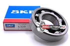 SKF 6309 C3 Deep Groove Ball Bearing, Open, No Seals 45x100x25 mm