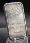 Sharps Pixley & Co LTD LONDON toned 1oz 999 FINE Silver bar C5467