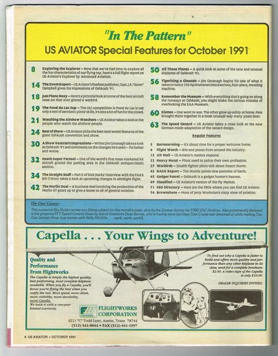 US AVIATOR magazine October 1991 Soviet Sukhoi SU-26 Center spread poster Rare - Picture 2 of 3