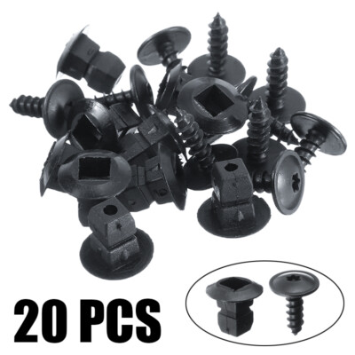 20x TX25 Schrauben Spreizmutter Radhausschale Radkasten Clips fit für AUDI VW