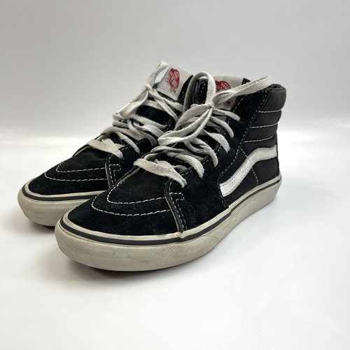 Vans Jungen Skateboard High Top Turnschuhe Schwarz Schuhe Jugend Größe 2,5 Freizeit Klassisch - Bild 2 von 16