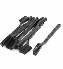 9 Pcs Plastic Handle Conductive Ground ESD Anti Static Dust Cleaning Brush