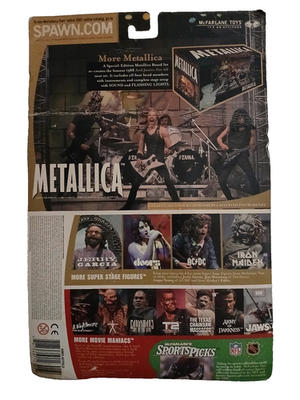 2001 McFarlane Metallica Toys Harvesters of Sorrow James Hetfield