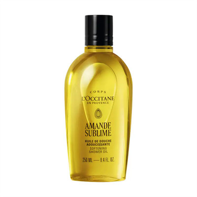 L'Occitane Cleansing And Softening Refillable Shower Oil With Almond Oil