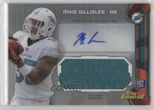 2013 Topps Finest Auto Jumbo Relic Mike Gillislee #AJR-MGI Rookie Auto RC