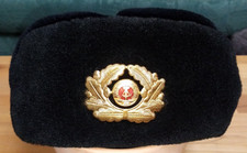 DDR Volksmarine Wintermütze, Offiziere, Gr.56, sehr gut erhalten, Kokarde gold