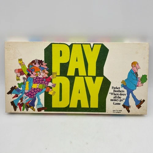 VINTAGE Payday Board Game COMPLETE Parker Brothers 1975 Family Kids Children's