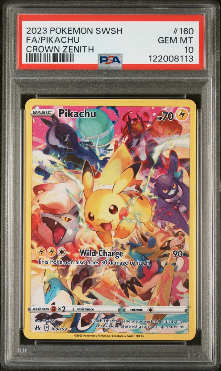 Pikachu Pokémon TCG Professional Sports Authenticator (PSA) Secret