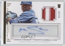 2014 Panini National Treasures Prime 3/25 Marcus Stroman #65 Auto 0n7